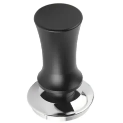 Kaffe Tamper Rustfrit Stål 53mm - Konstant Tryk Espresso Pulver Press Hammer - Sort Sale