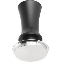 Kaffe Tamper Rustfrit Stål 53mm - Konstant Tryk Espresso Pulver Press Hammer - Sort Sale