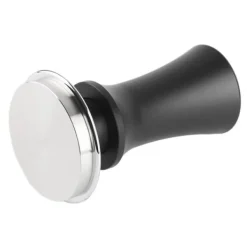Kaffe Tamper Rustfrit Stål 53mm - Konstant Tryk Espresso Pulver Press Hammer - Sort Sale