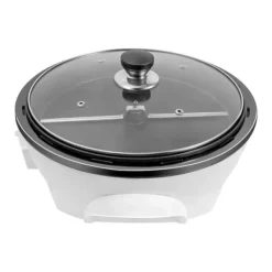 Kaffebønnerister - Elektrisk Ristemaskine - 1200W - 220–240V - 500 g Kapacitet - PP & Glas - Til Kaffe/Nødder - Hvid Outlet