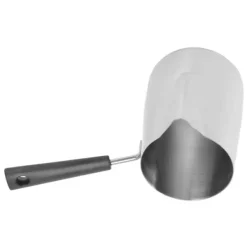 Kaffekanna Skalad design 304 rostfritt stål Långt handtag Värmebeständig mjölkskumningskanna för hemmet 1000 ml Hot