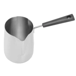 Kaffekanna Skalad design 304 rostfritt stål Långt handtag Värmebeständig mjölkskumningskanna för hemmet 1000 ml Hot