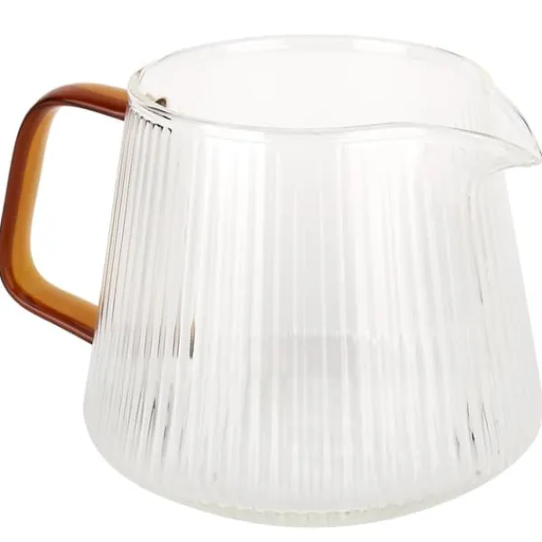 Kaffekop Høj borosilikat Transparent fortykket tekop med håndtag til hjemmekaffe500ml New