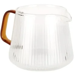 Kaffekop Høj borosilikat Transparent fortykket tekop med håndtag til hjemmekaffe500ml New