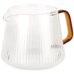 Kaffekop Høj borosilikat Transparent fortykket tekop med håndtag til hjemmekaffe500ml New