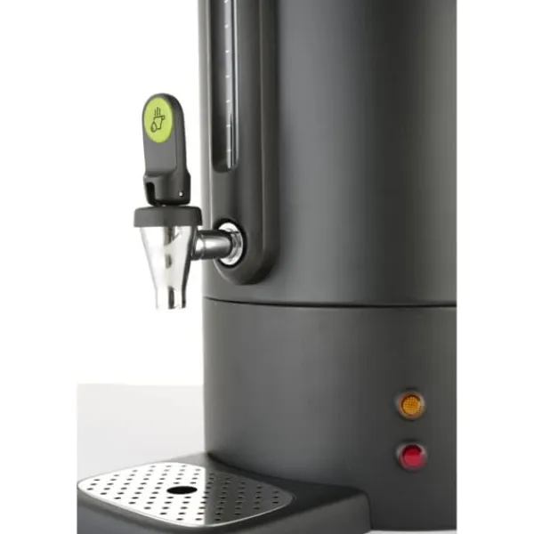 Kopvarmer>Kaffevarmer med drypfri hane sort Concept Line 10 l - Hendi 211458