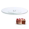 Kagefad, Drejelig Glas, 2x30 cm, Transparent Discount