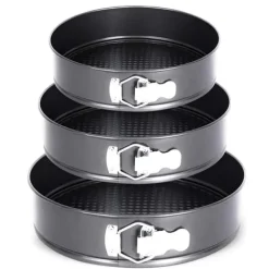Bagning>KAGEFORME 3 STK 24/26/28cm E-8013