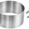 Udstikkere>Kagekant 8 cm justerbar 16-30 kagering + 2X GRATIS KLIPS
