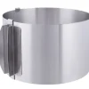 Kagekant h=10cm justerbar 16-30cm med skala høj kageform Clearance