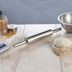 Kagerulle i rustfrit stål Non-stick Konditor dej Bage køkken - 38.3 cm Outlet