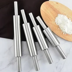 Kagerulle i rustfrit stål Non-stick Konditor dej Bage køkken - 38.3 cm Outlet