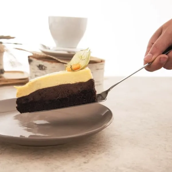 Kagespatel til at smøre, skære, kage, desserter, køkken, stål Outlet