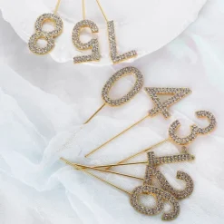 Kagetopper med ZIRCONS GOLDEN nummer