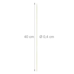 Kebabspyd, 40x0,4 cm, Natur Sale