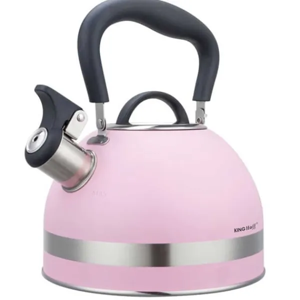 KEDEL 1,8L MED FLØJTE KINGHOFF KH-1856 pink