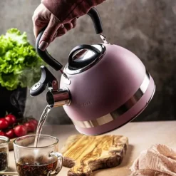 KEDEL 1,8L MED FLØJTE KINGHOFF KH-1856 pink