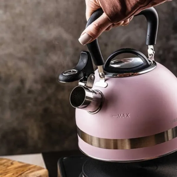 KEDEL 1,8L MED FLØJTE KINGHOFF KH-1856 pink
