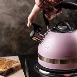 KEDEL 1,8L MED FLØJTE KINGHOFF KH-1856 pink