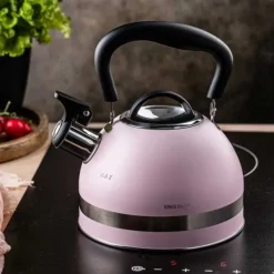 KEDEL 1,8L MED FLØJTE KINGHOFF KH-1856 pink