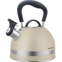 Elkedel>KEDEL 1,8L MED FLØJTE KINGHOFF KH-1854 BEIGE