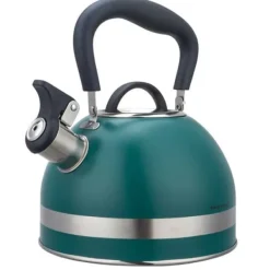 KEDEL 1,8L MED FLØJTE KINGHOFF KH-1855 grøn Outlet