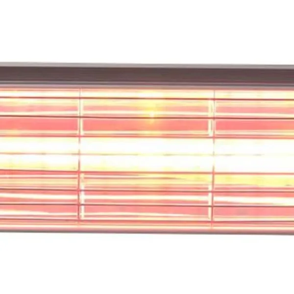 Terrassevarmere>Kekai Væg Halogenvarmer Golden Tube 2000w Gylden