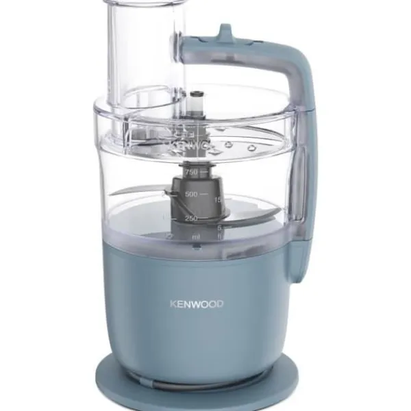 Kenwood Mixere & Blendere>FDP22.000GY Multifunktionsrobot - 1 hastighet + puls - 650W - 1,3L skål + tillbehör