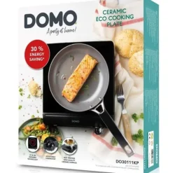 Keramisk kogeplade - DOMO - 1 brænder - 25,3 x 28,7 x 7 cm - DO30111KP Online