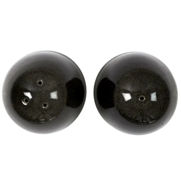 Salt- & Peberstrøere>KERAMISK SALT- OG PEBER-SHAKER Sæt Negro