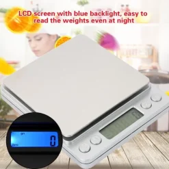 3kg/0.1g Køkkenvægt Højkvalitets Præcision Ny Bagemåling Elektroniske LCD-værktøjer New