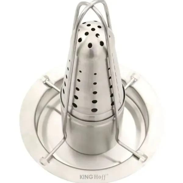 Griller>KINGHOFF KH-1880 KYLLINGESTEGEGRET MED AFDRÆN OG AROMATISER