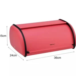 KINGHOFF KH-1753 STÅLBRØDÆSKE rød Discount