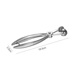 Madskrællere & Udkernere>Kirsebærudstener i rustfrit stål Kirsebærstenfjerner Hakkeværktøj til at fjerne kirsebærsten