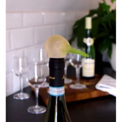Flaskepropper>Kiwi Flaskeprop gul - Vas Vitreum
