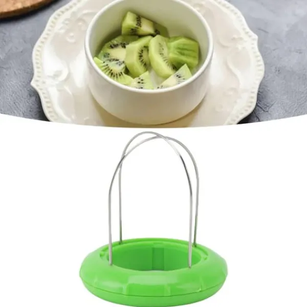 Madskrællere & Udkernere>Kiwi Skalare Bärbar Rostfritt Stål Grön Kiwi Mango Skalare Fruktskärare Multifunktionell Fruktskalare Urkärningsverktyg