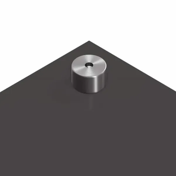 Køkken bagvæg i hærdet glas - Rektangulær design | Farve: Mørkegrå | Størrelse: 80x40x0.6 cm Outlet
