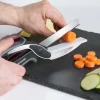 Køkken Kniv-Saks Med Integreret Mini Skærebræt Scible InnovaGoods Sale