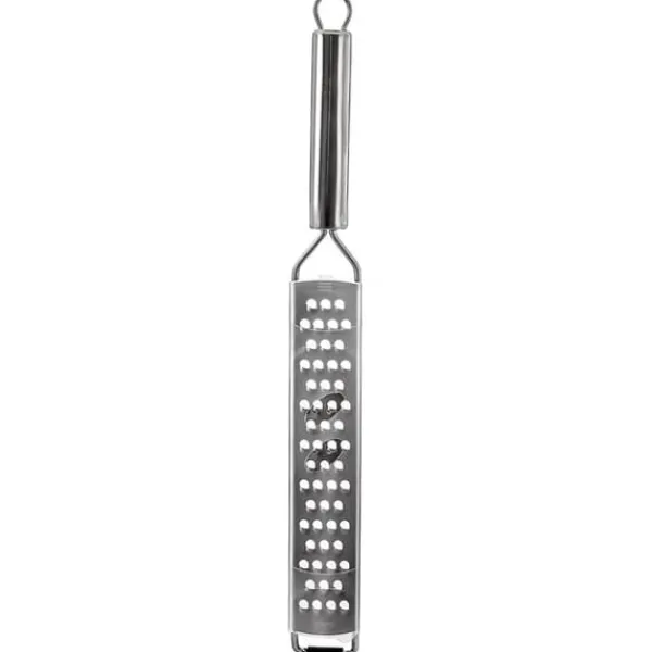 Køkken rivejern til grøntsager, ost, citrusfrugter, stål, flad, 38 cm ORION 144804 Clearance
