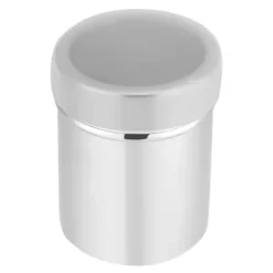Sockerstrøere>Køkken Rustfrit Stål Chokolade Shaker Kakao Kaffepulver Mesh Dispenser
