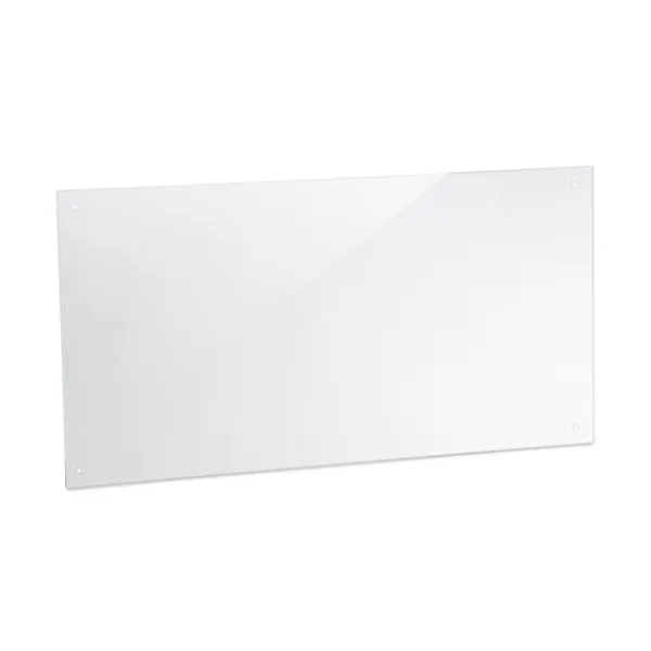 Komfurer>Køkken stænkskærm, 40x90 cm, Transparent
