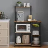 Køkkenbræt, stående bræt, bagebræt med metalkurv Outlet