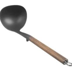 Køkkengelænder med køkkenredskaber, metal, sort, 5 stk. Hot