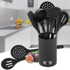 Køkkenredskaber MAESTRO MR-1542-BLACK 8 elementer Sort Hot