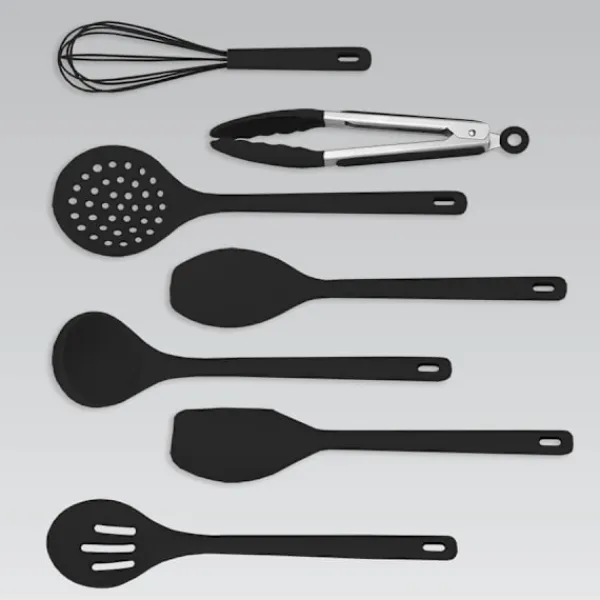 Køkkenredskaber MAESTRO MR-1542-BLACK 8 elementer Sort Hot