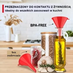 Køkkentragt 8cm til påfyldning af flasker og krukker. POLSK PRODUKT CERTIFICERT. Discount