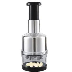 Kökskross Handpress Vitlökshackare Mincer Blad av rostfritt stål Manuell vitlökskross för paprika Lök Köksprylar New