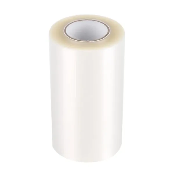 Klar mousse indpakningstape til kagekraveemballage (10mx10cm) Best