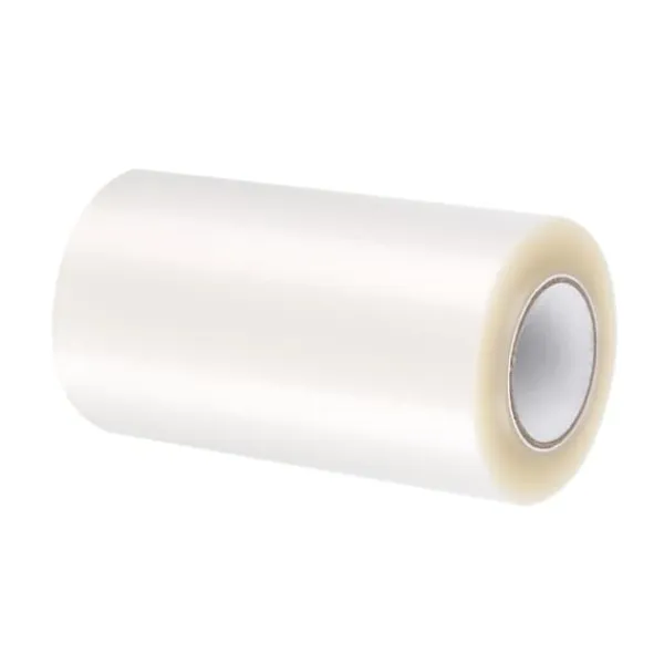 Klar mousse indpakningstape til kagekraveemballage (10mx10cm) Best