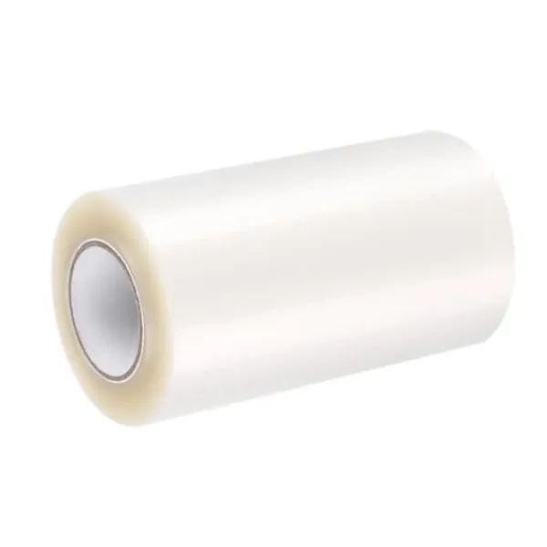 Klar mousse indpakningstape til kagekraveemballage (10mx10cm) Best